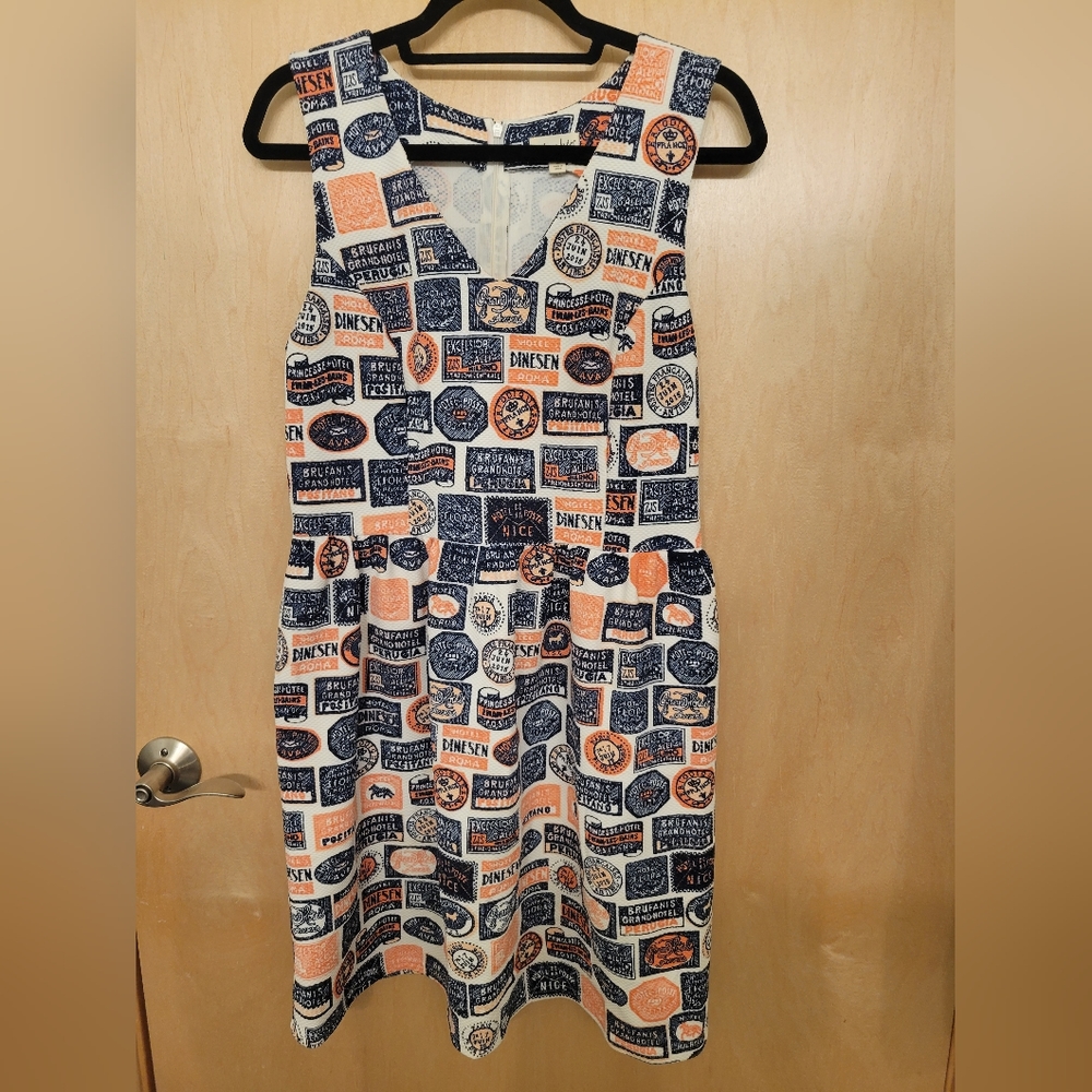 Maison Jules retro sleeveless dress, size L